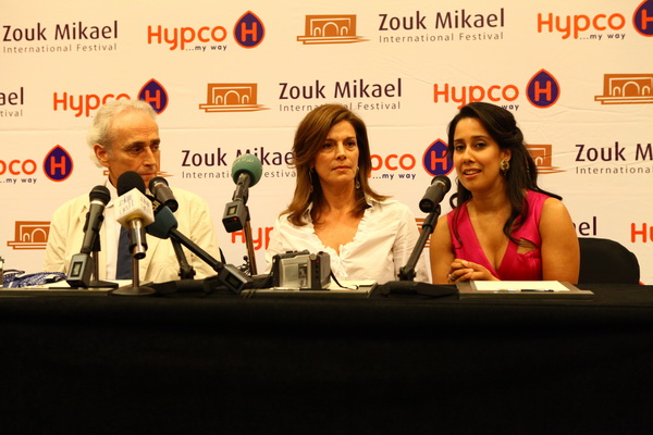 Jose Carrerras and Monica Yunus Press Conference